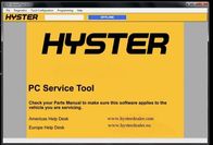 software for the forklift diagnostic scanner is for v4.90 with level 0-4 license for the Hyster pc service tool.