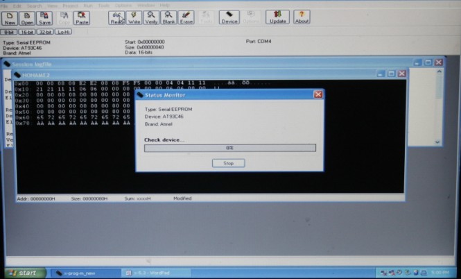 Exposição 3 do software de XPROG-M V5.3