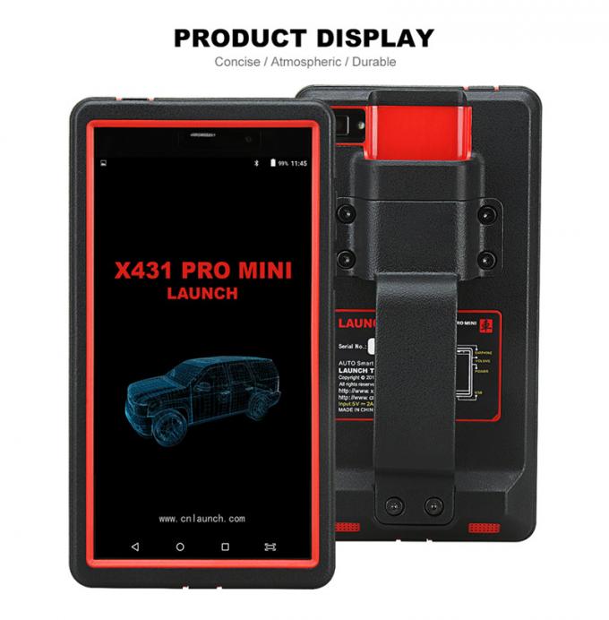 X431 pro mini LANÇAMENTO X431 pro mini ferramenta diagnóstica completa de Bluetooth/Wifi ECU auto com 2 PR livre do lançamento X-431 da atualização do ano