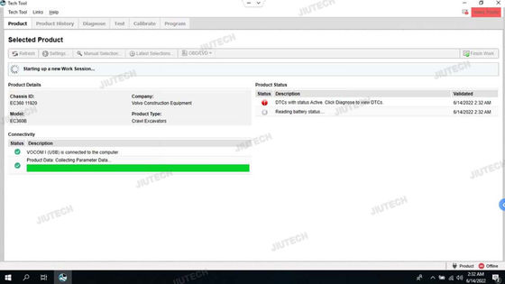 FOR Vocom VOCOM II 88890400 Diagnostic Tool