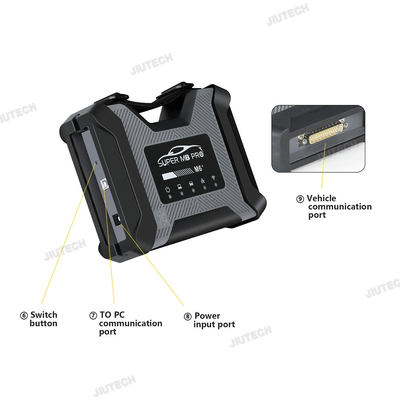 Super MB Pro M6+ M6 Plus Basic Version for Benz Diagnosis Tool + USB Cable + OBD2 16pin Cable
