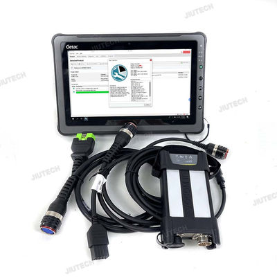 For  Vocom II V2.8 PTT 88890400 Vocom 2 Diagnostic Tool WIFI DEV2 Heavy Duty Truck Diagnostic Scanner + F110 tablet Laptop