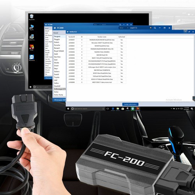 CG FC200 ECU Programmer Full Version Get Free Denso ECU and CHINA DELPHI MTxx License Support 4200 ECUs and 3 Operating Modes Upgrade of AT200 Auto ECU Programmer