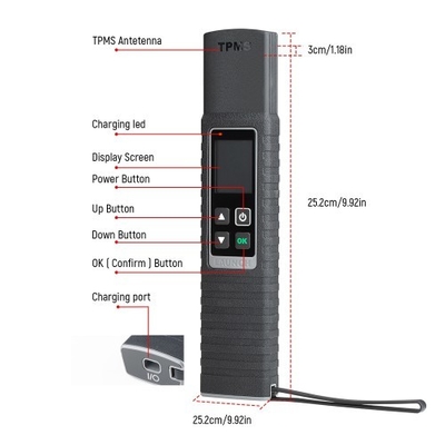 LAUNCH X-431 TSGUN TPMS Service Tool Sensor Activation & Programming