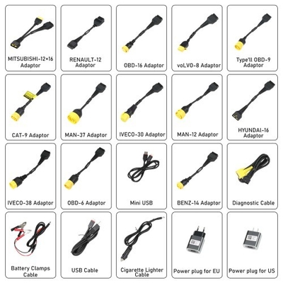 LAUNCH X431 V+ HD3 Heavy-Duty Truck Diagnostic Tablet WiFi/Bluetooth | Commercial Fleet & ECU Programming