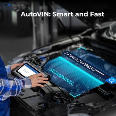 TOPDON ArtiDiag 500 5" Scan Tool - PCM/TCM/ABS/SRS 4 Systems and 6 Reset Functions Lifetime Updates AutoVIN Technology Graphic Live Data Stream