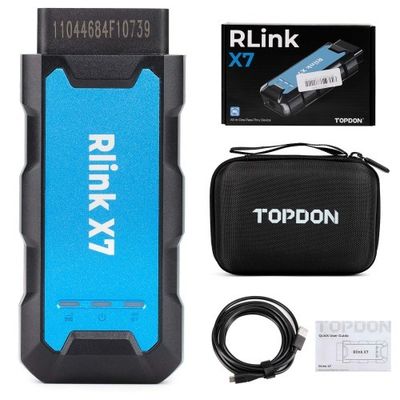 TOPDON Rlink X7 for Volkswagen Support CANFD DOIP Online ECU Programming ECU Coding Key Programming Full System Diagnostics