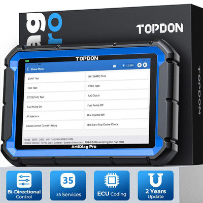 TOPDON ArtiDiag Pro V2.0 Mid-level Bidirectional Diagnostic Scan Tool with ECU Coding, 35 Reset Functions, DOIP CANFD