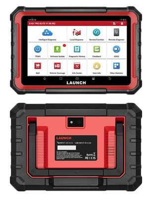 Launch X431 PRO Elite Auto Full System Car Diagnostic Tools CAN FD Active Tester OBD2 Scanner
