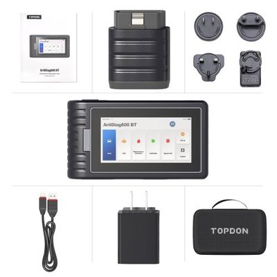 TOPDON Artidiag 800 BT Mid-level All System Diagnostic Tool with 28 Service Functions Free Lifetime Upgrade Multi-Language