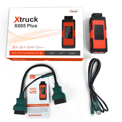 Xtruck X005 Plus Heavy-Duty Truck Diagnostic Tool with Bluetooth 5.1