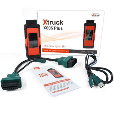 Xtruck X005 Plus Bluetooth Truck Diagnostic Scanner for FAWDE SHACMAN SINOTRUK