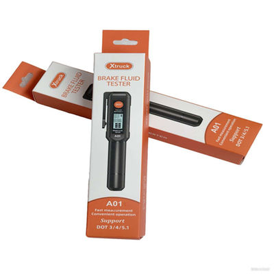 Xtruck A01 Universal Brake Fluid Tester with High-Precision Probe and HTN Display for DOT3/4/5.1 Brake Oil Detection