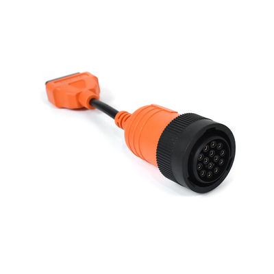 For ET 14Pin Truck Diagnostic Cable Support Xtruck Y009 HD Diagnostic Kit with High-Quality Connectors