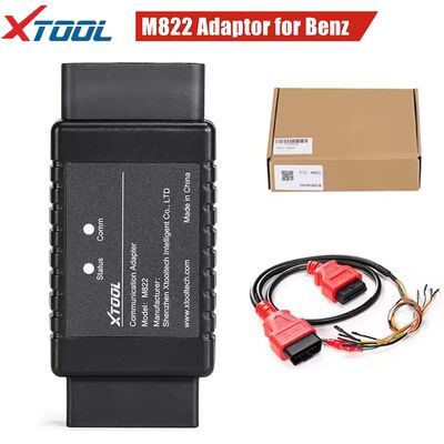 XTOOL M822 M821 Key Emulator For Toyota A8 For Benz Cable All Key Lost Key Programming Need Work With KC501 Programmer For PAD3