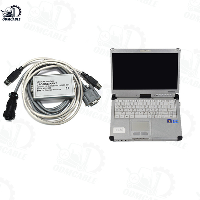 OBD CABLES Forklift Truck SCAN Diagnostic Tool For Toyota BT Canbox CPC USB ARM7 FULL READY TO USEOBD CABLES Forklift