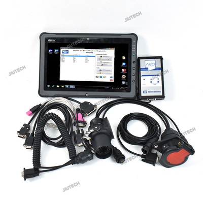 2024 Truck Trailer Brake Diagnostic Tool for KNORR-BREMSE Diagnostic Kit Knorr NEO UDIF Interface+Getac F110 Tablet