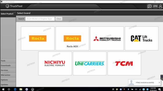 Ferramenta de diagnóstico de empilhadeira universal Ferramenta de caminhão para redefinição de modelo de serviço de AGV Contador de assistente para MITSUBISHI, ET, TCM, UNI