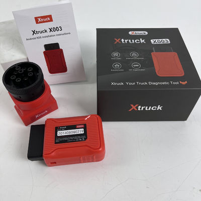Xtruck X003 with 9 pin  adapter obd adapter heavy duty diagnostic scanner tools