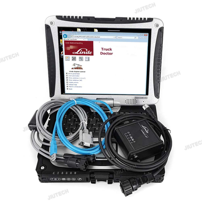 Ferramenta de Diagnóstico Linde Canbox BT com Laptop CF19 para Empilhadeira