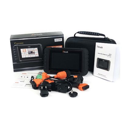 Xtruck HD19 Scanador de diagnóstico de caminhão pesado com DPF Regeneração Suporte multilíngüe e sistema operacional Android 9.0