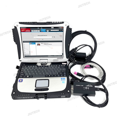Scanner de diagnóstico de empilhadeira Linde com Pathfinder 3.4.5 Software e adaptador de 4 pines