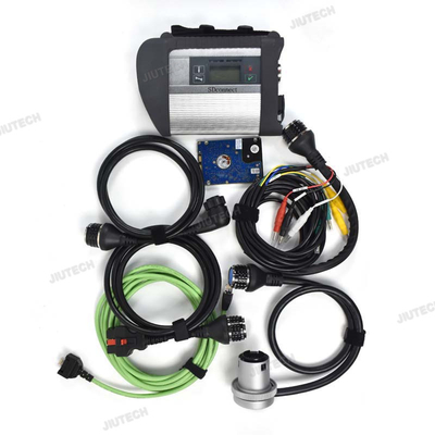 MB STAR C4 Função SD Connect C4 OBD2 Scanner Multiplexer Star C4 para benz Ferramentas de diagnóstico automático de carros / caminhões com SSD