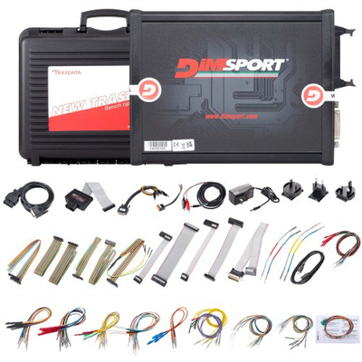 Dimsport New Trasdata Hardware Bench & Open ECU / TCU Cloning / Reading / Programming Multiple protocols Trasdata Dimsport JTAG