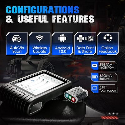 TOPDON Artidiag 800 BT Mid-level All System Diagnostic Tool with 28 Service Functions Free Lifetime Upgrade Multi-Language
