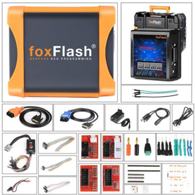 FoxFlash Super Strong ECU TCU Clone Chip Tuning Tool Software V1.4.2 Versão do firmware FW:D087 Suporte para checksum automático