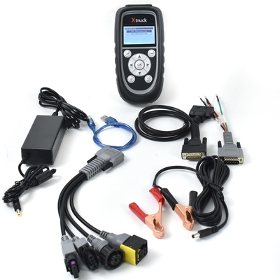 Ferramenta de Diagnóstico para Caminhões X Truck Y005 Euro 6, Scanner OBD2 para Caminhões Diesel 24V, Teste de Sensores NOx/PM/Nível de AdBlue, CAN J1939