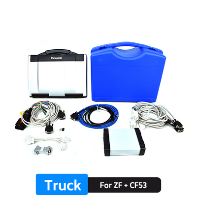 CF53 LAPTOP COM ZF TRANSMISSION KIT DIAGNÓSTICO DPA06 COM O ÚLTIMO ZF-TESTMAN PRO DEVELOPMENT 10.5 SET completo