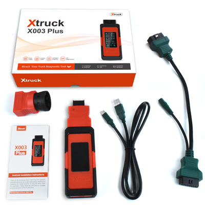 Xtruck X003 Plus Truck Diagnostic Tool ️ Leia códigos de falha e fluxos de dados para Cummins / Volvo / Scania