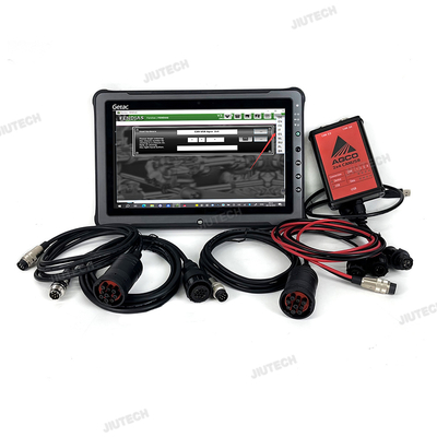 F110 tablet + para AGCO 2X4 CANUSB EDT Interface Ferramenta de diagnóstico eletrônico Scanner de diagnóstico agrícola pesado