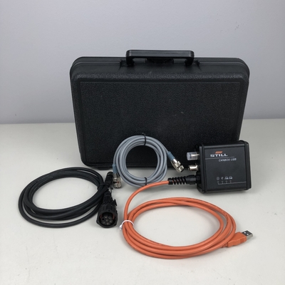 Kit de diagnóstico completo para empilhadeira: CANBOX 50983605400 + CANBOX 2 + Getac V110 Laptop