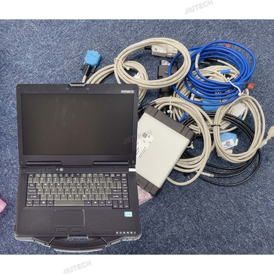 Laptop CF53 + FERRAMENTA DE DIAGNÓSTICO para ZF COM CABOS Ferramentas de Scanner de Diagnóstico de Transmissão de Carro para ZF TESTMAN DPA06
