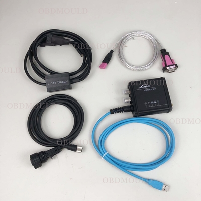 Kit de diagnóstico de empilhadeira Linde com scanner de caixa de caixa para códigos de falha de vários sistemas