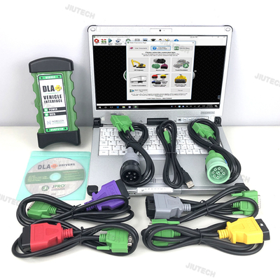 Laptop CFC2 + para diagnóstico jpro dla 2024 DLA+2.0 Interface de Veículo Ferramenta de Diagnóstico Scanner para Caminhões Pesados Mais Recente