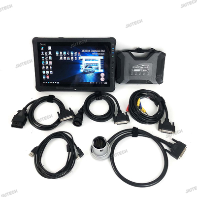Última SUPER MB Pro M6 + Diagnóstico V CI com Multiplexer XENTRY para Benz Car Truck ferramenta de diagnóstico e tablet F110