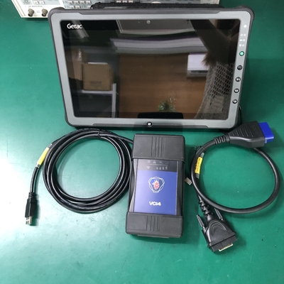 Tablet Getac F110 com a ferramenta de diagnóstico Scania VCI4 para Caminhões e Ônibus Scania Scanner de Diagnóstico VCI4 Interface de Comunicação do Veículo VCI4