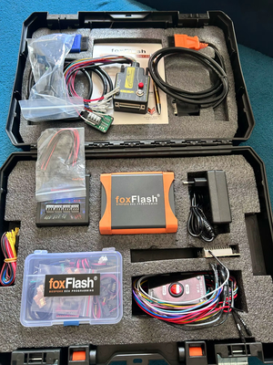 FoxFlash Master ECU Programador com 5 modos e 2 anos de garantia