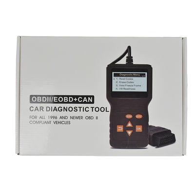Xtruck Y10 OBD2 Scanner Car Diagnostic Tool with 16 PIN OBD II Port LCD Screen and Multiple Language Support