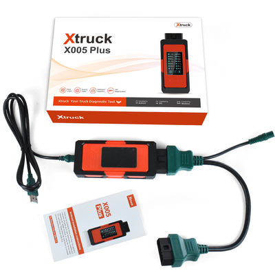 Xtruck X005 Plus Auto Truck Diagnostic Tool Handled OBD2 Scanner Support Dpf Regeneration for Sinotruck