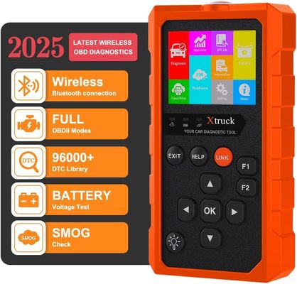Ferramenta de Diagnóstico Automotivo Xtruck 819, Scanner OBD2 para Todos os Sistemas, Atualização Gratuita, Leitor de Códigos e Monitor de Exibição