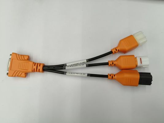 Cabo de Diagnóstico Xtruck M1 para KAWASAKI 4-6P 5-4P 6-4P Conector de Motocicleta com Construção em Plástico e Metal