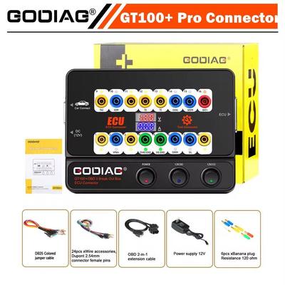 GODIAG GT100+ GT100 Pro ECU Connector OBDII Break Out Box for BMW FEM/BDC CAS4/CAS4+ Test Platform for VVDI2/IM608/K518ISE
