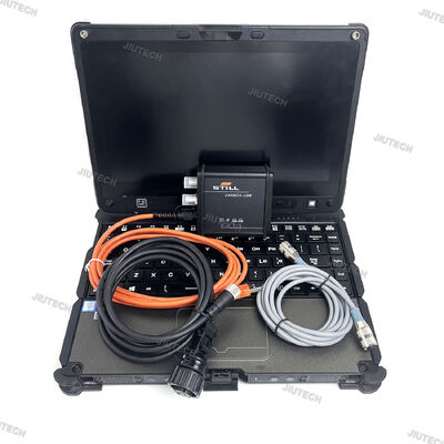 Getac V110 Laptop for Still Canbox 50983605400 Steds Diagnostic Adapter Cable Interface Still Truck Forklift Diagnostic Tool