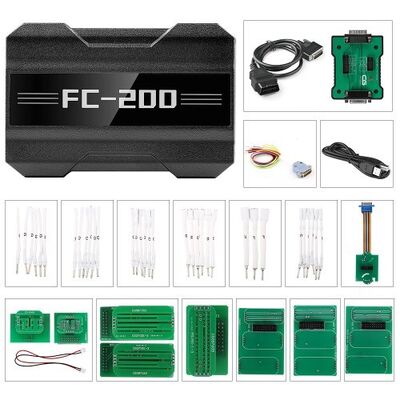CG FC200 ECU Chip Tuning Programmer Kit Completo com 6HP 8HP MSV90 N55 N20 Adaptadores para Proteção de Peças Originais de Automóveis e Reconhecimento Inteligente