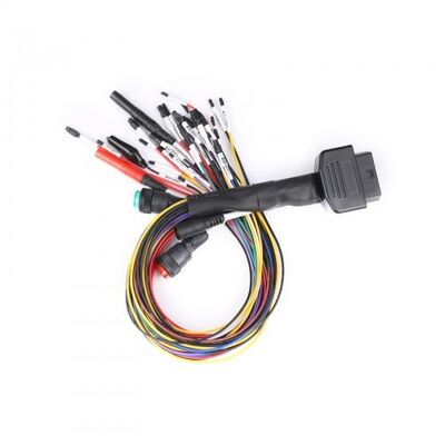 GODIAG Full Protocol OBD2 Jumper Tricore Breakout Cable for ECU Programming com alimentação em corrente contínua e GND4 independente GND5