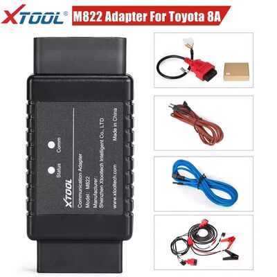 XTOOL M822 M821 Key Emulator For Toyota A8 For Benz Cable All Key Lost Key Programming Need Work With KC501 Programmer For PAD3
